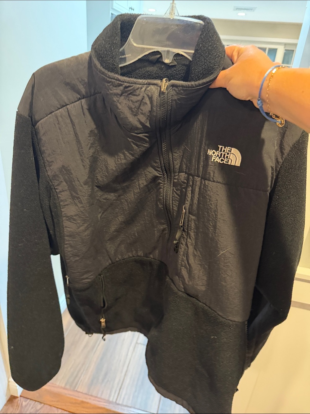 The North Face Black Hybrid Fleece Jacket